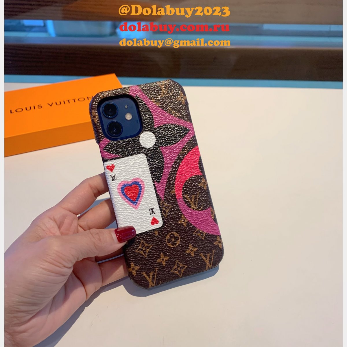 Custom Fake Louis Vuitton IPhone Cases