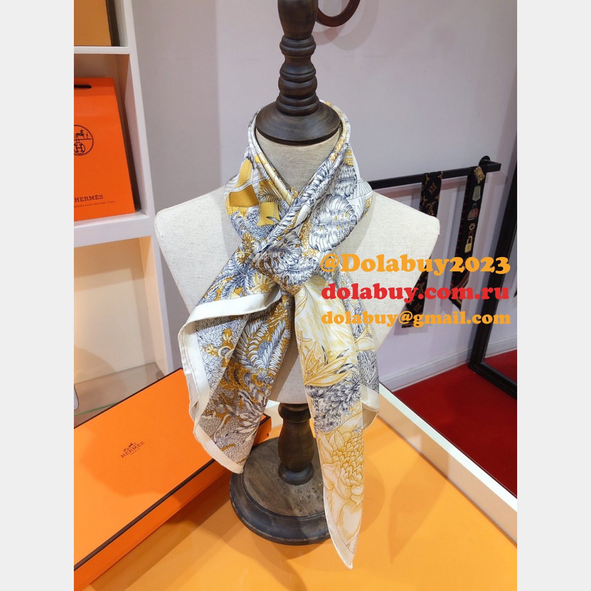 Top Quality Hermes Fake Scarves & Wraps for Women