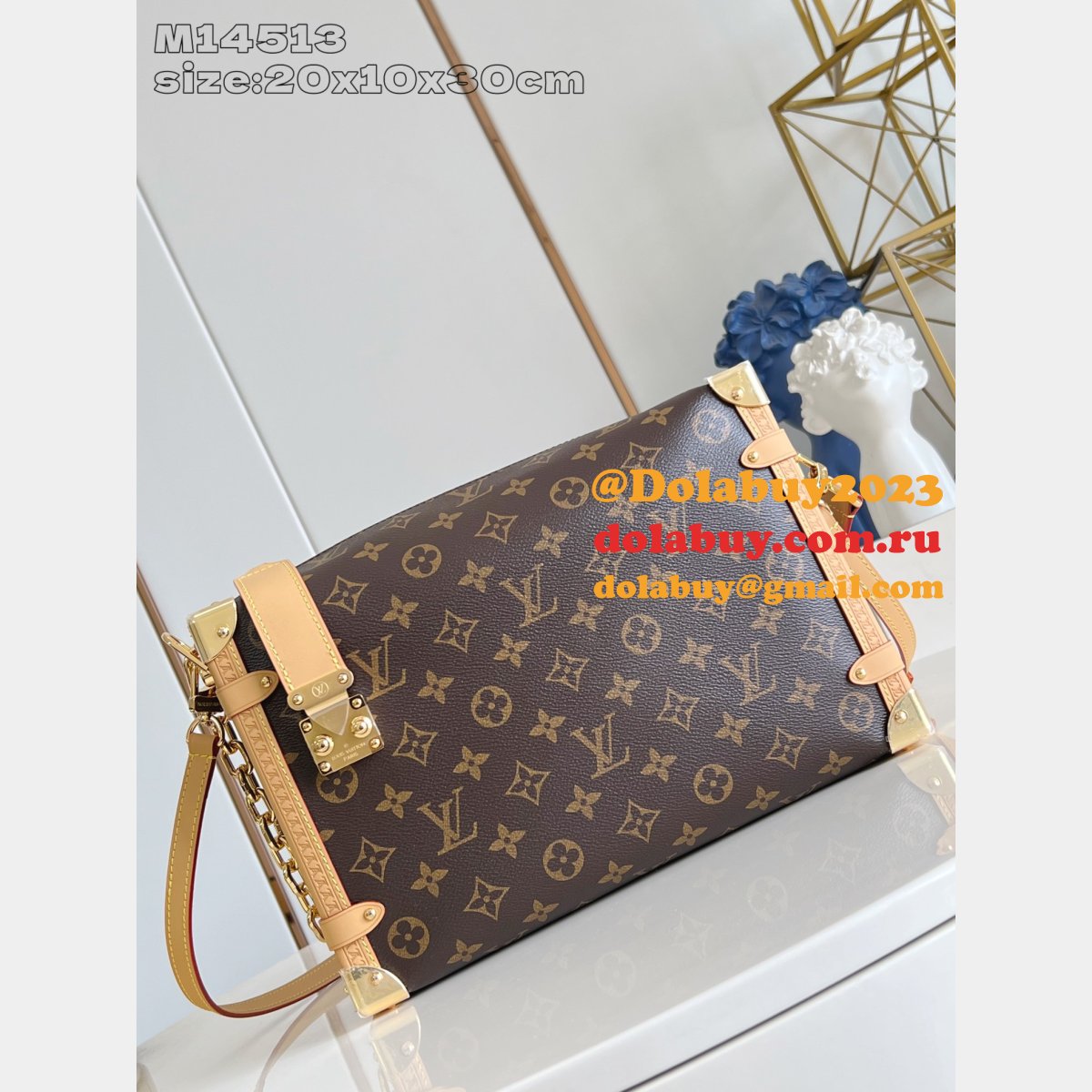 Louis Vuitton 1:1 Mirror M14513 Side Trunk GM Monogram Bag