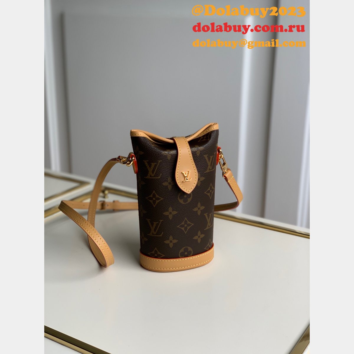 Perfect Louis Vuitton Fold Me Pouch Monogram M80874 Brown Art Of Living