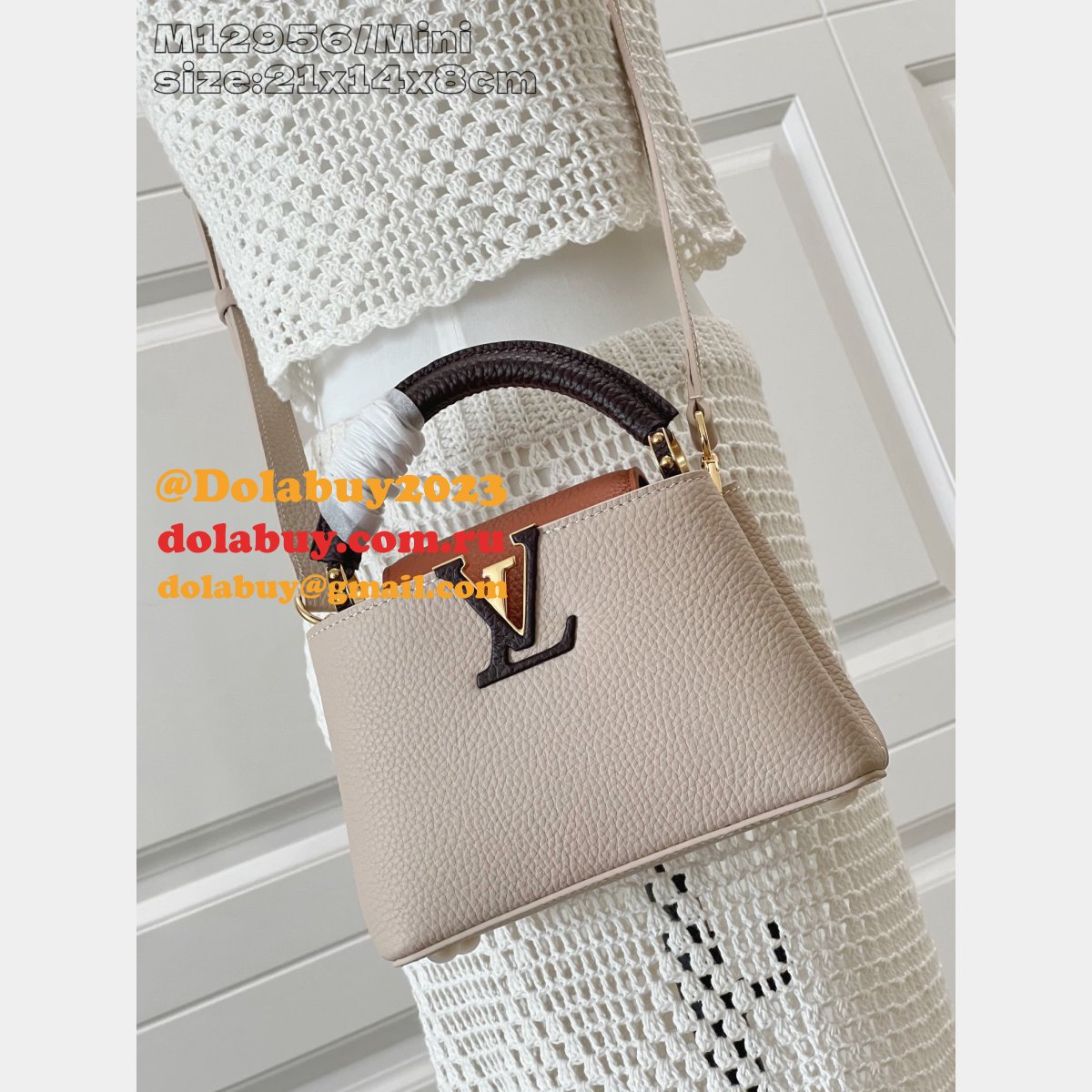 Louis Vuitton M12956/M12952 Capucines Replica Bag
