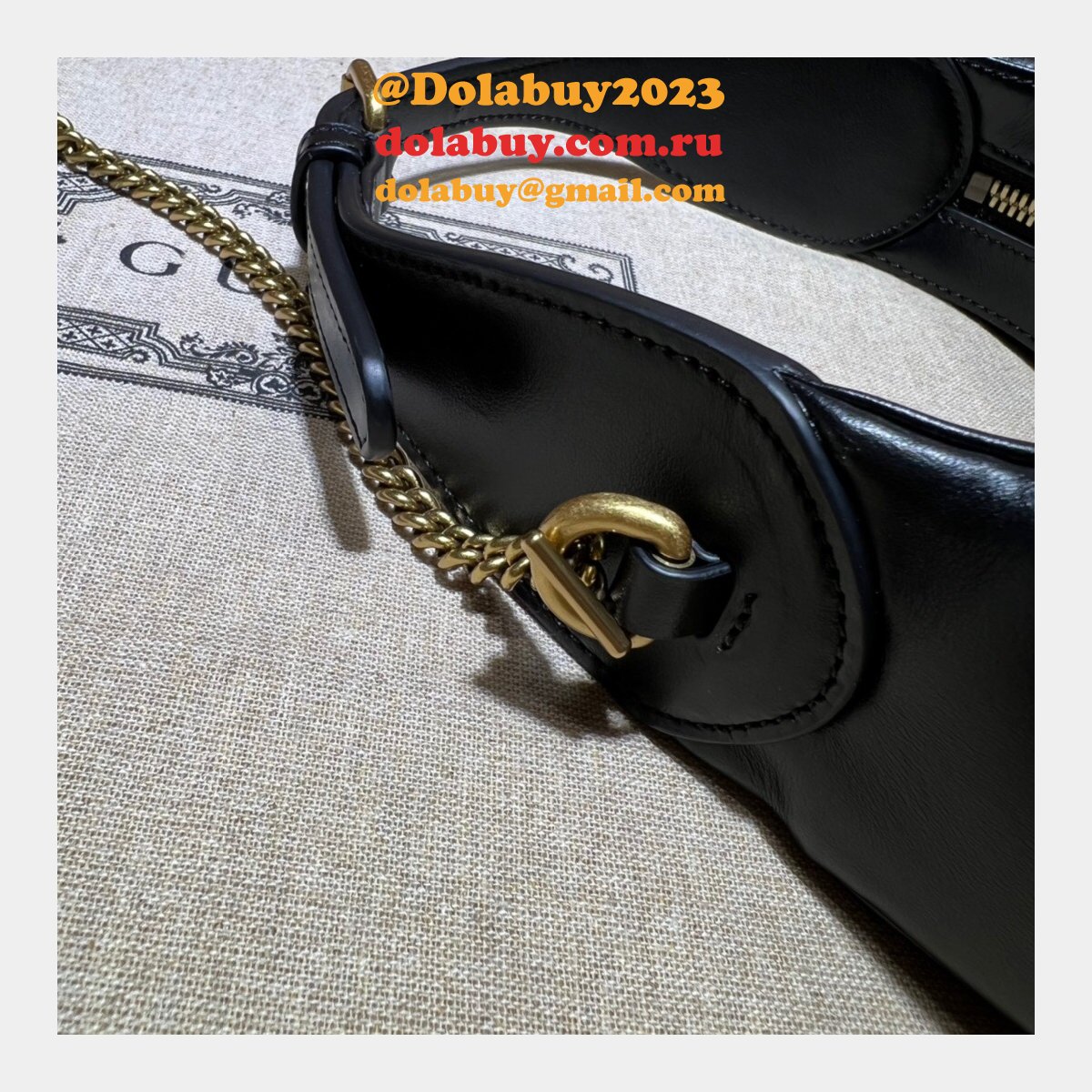 G*u*i best 699514 gg marmont half-moon-shaped replica bag