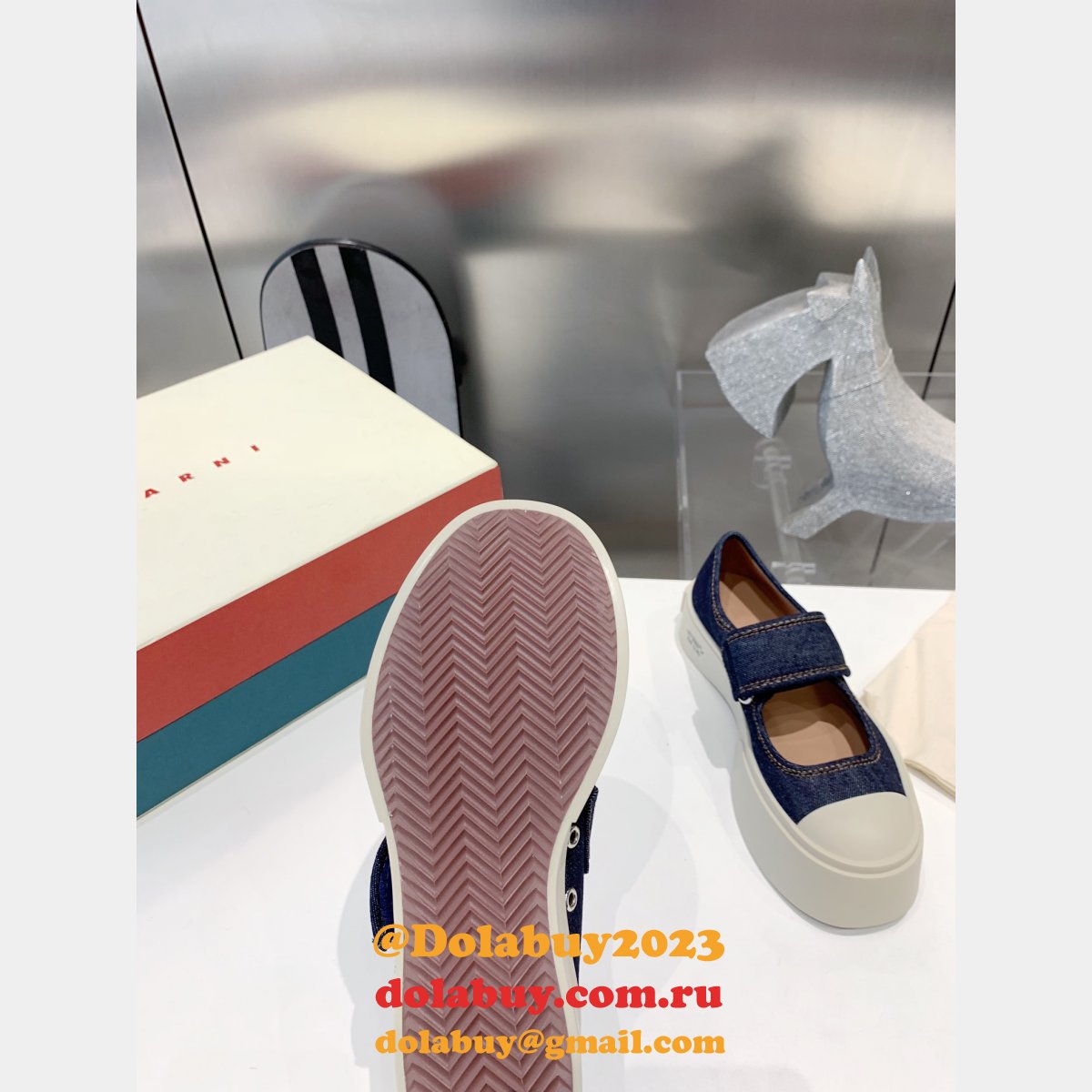 Buy Marni Wholesale 7 Star Fake Loafers 1:1 Mirror Shoes