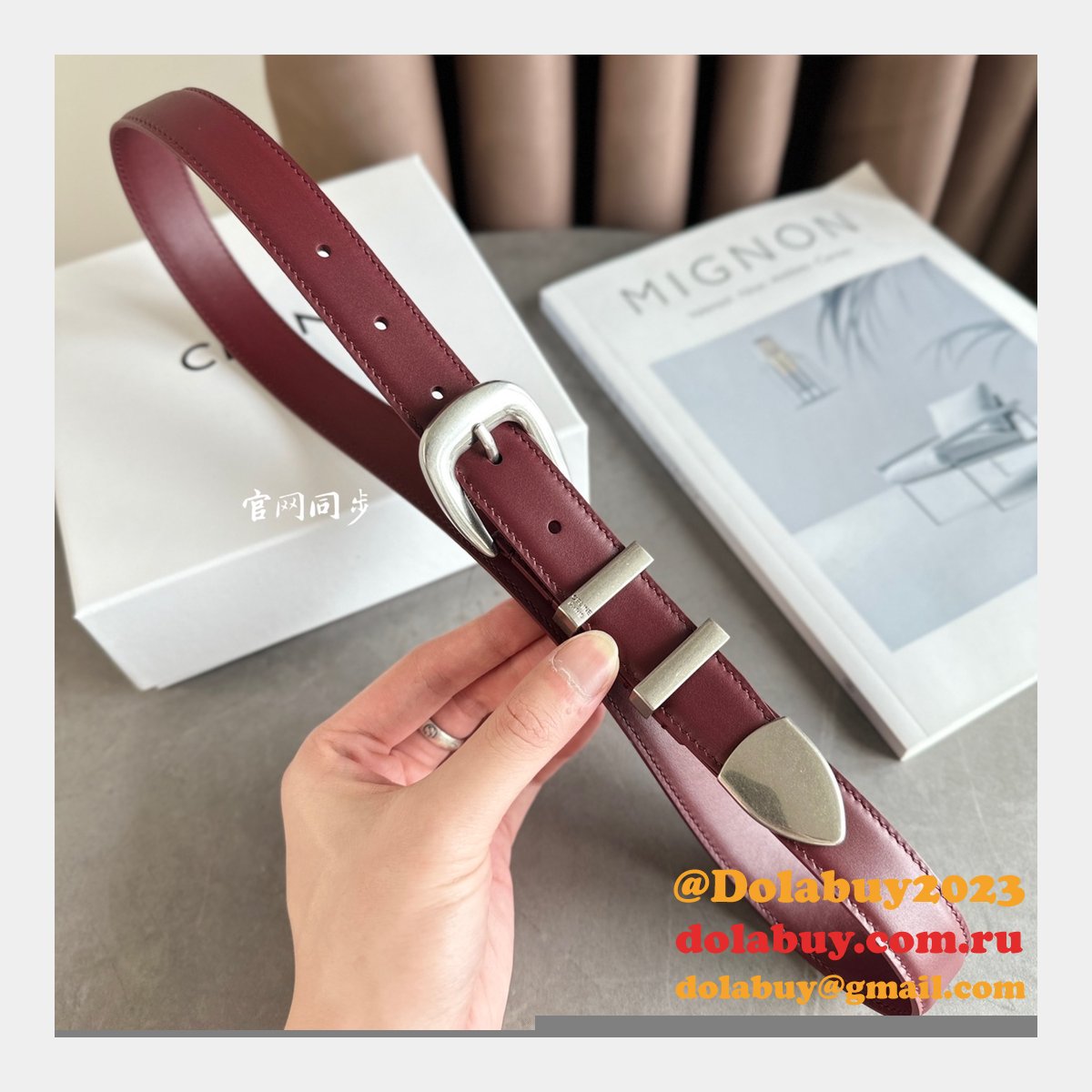 Wholesale Perfect CELINE 25MM Best belt