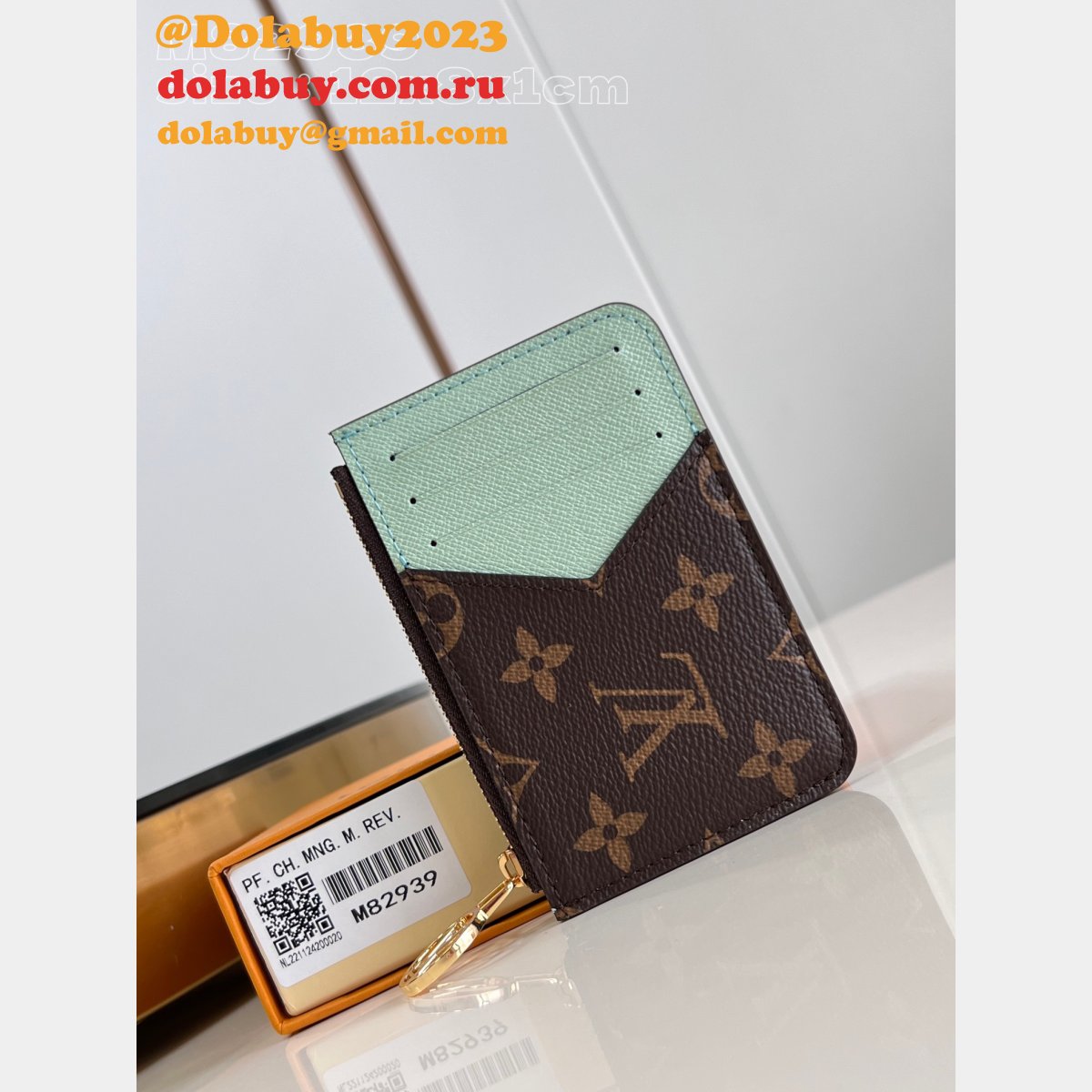 Romy Card Holder Green M82939 Knockoff Louis Vuitton Bag