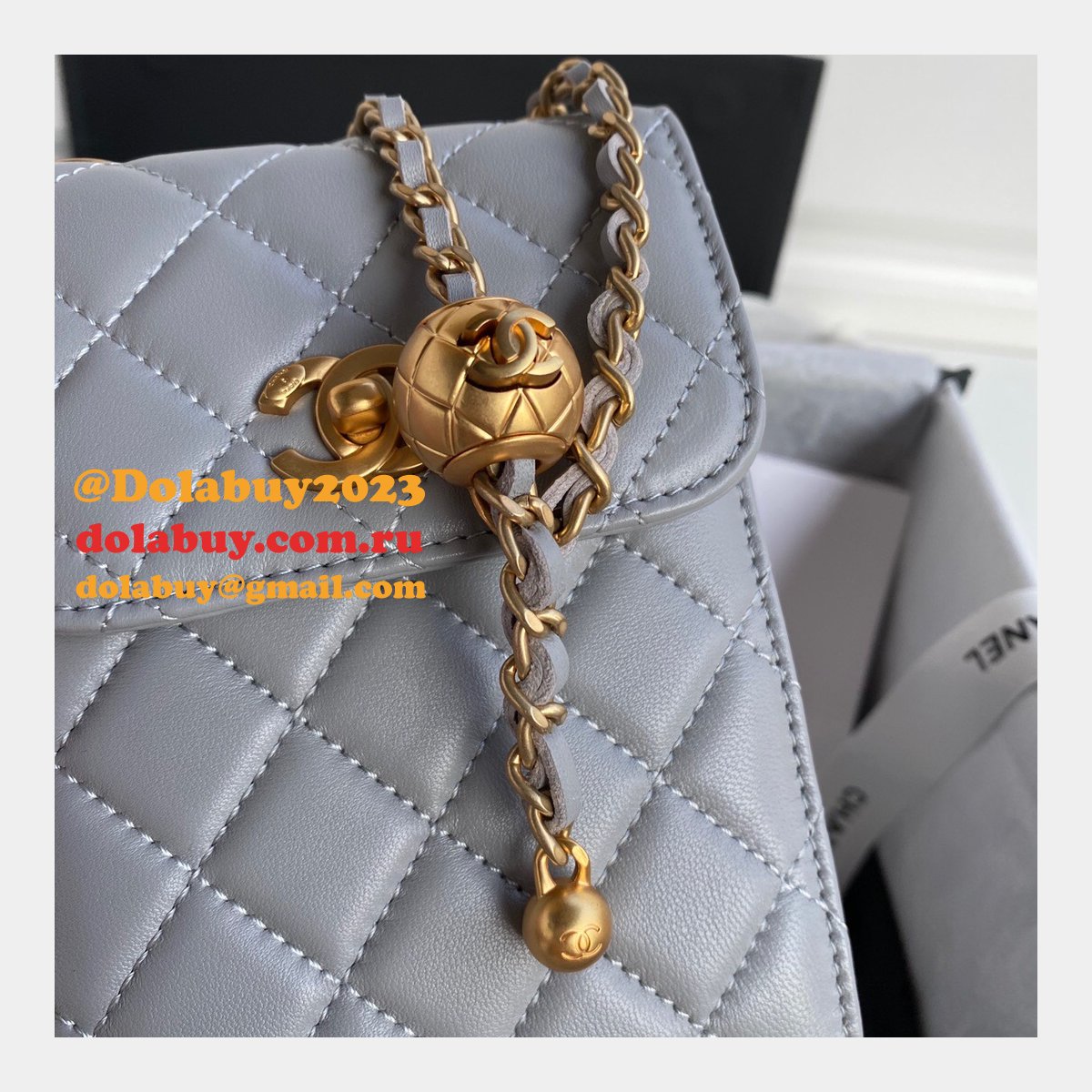 Knockoff CC Shoulder For Phone Small Leather Bag