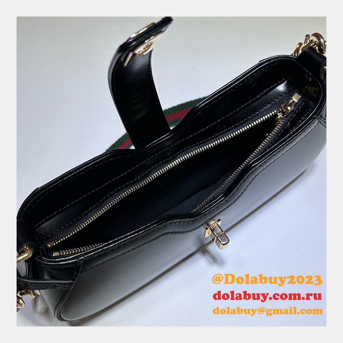 rosso ancora replica G*u*i moon side mini shoulder 786015 bag