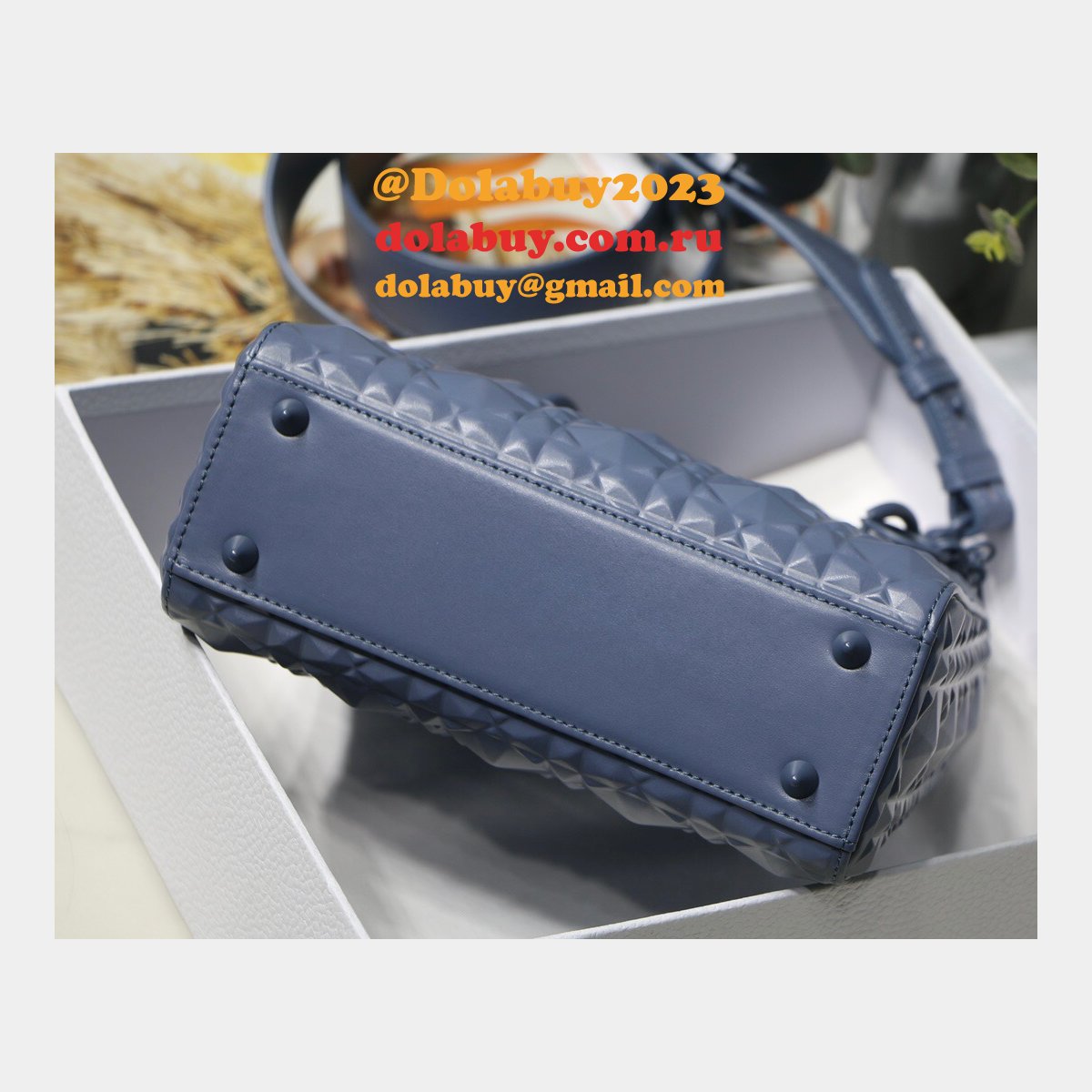 High Quality 1:1 Replica Lady Dior 20cm Shop Designer Purses