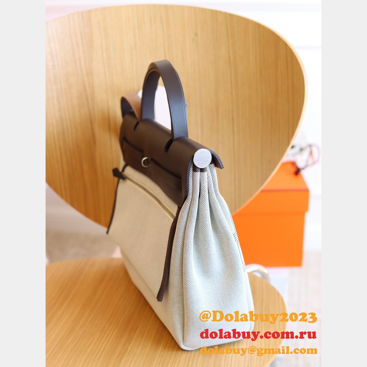 Replica Hermes Herbag Cabine Zip 31CM Pig-Nose Online Dolabuy Bags