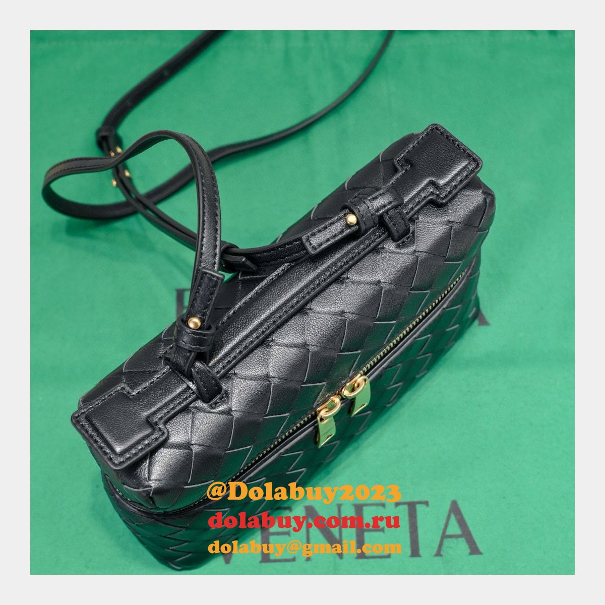 Luxury BOTTEGA VENETA 1:1 Mirror Vanity Case 789109