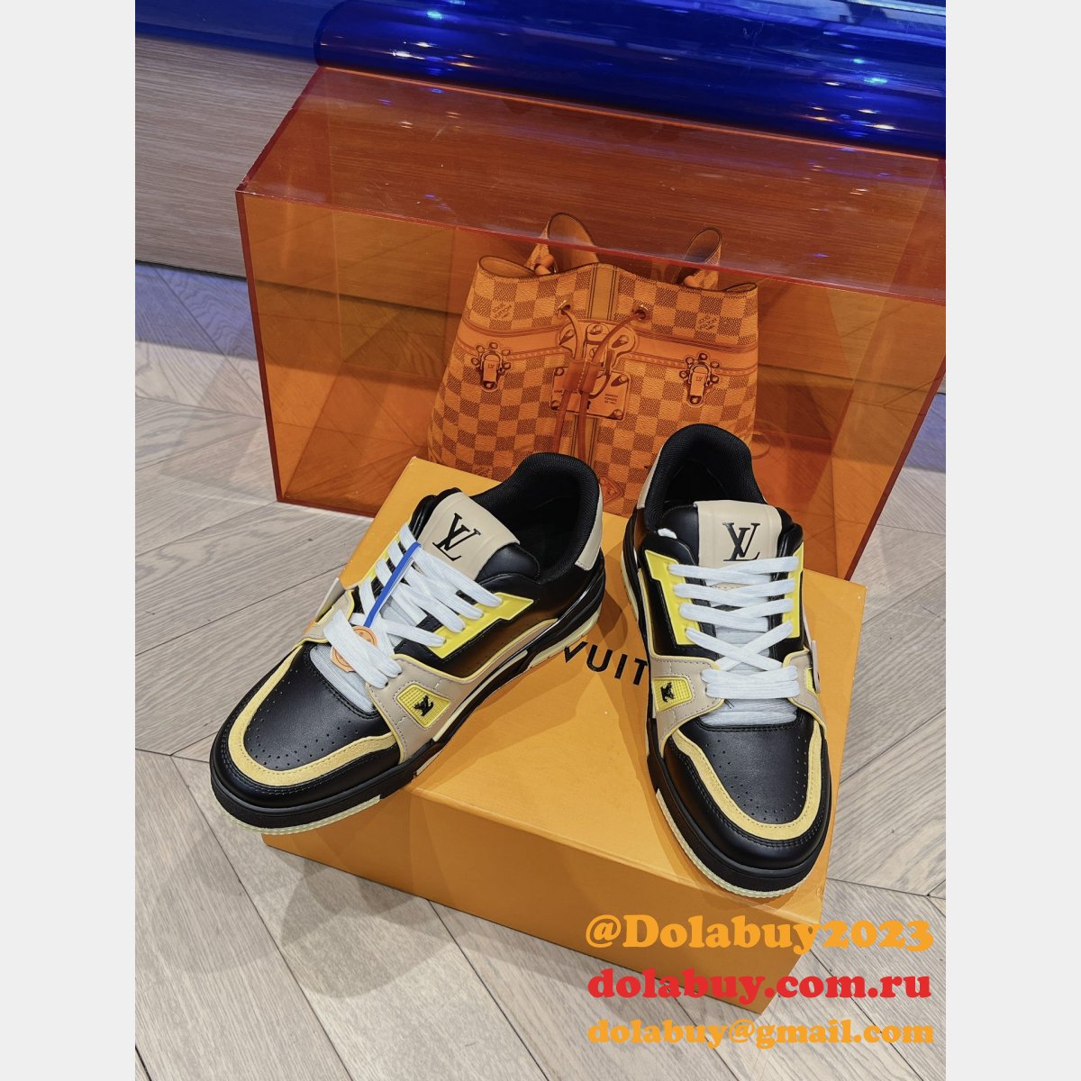 High Quality Replica US Louis Vuitton Trainer Sneaker Shoes