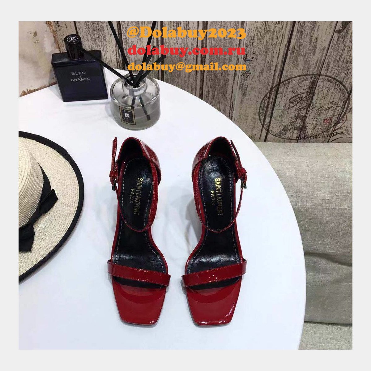 Saint Laurent High Heel Sandals 009