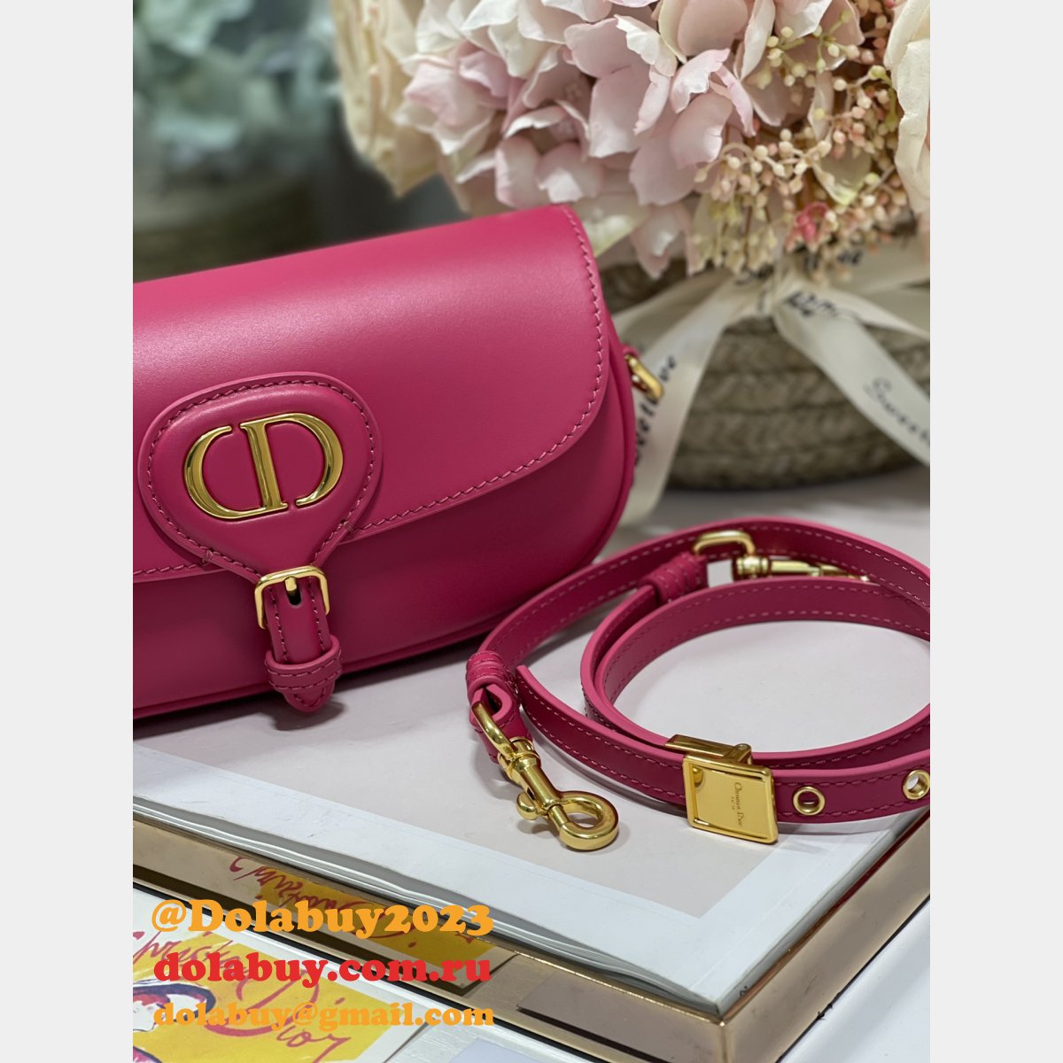 Dior Bobby East West 9327# Best Quality Replica Bag
