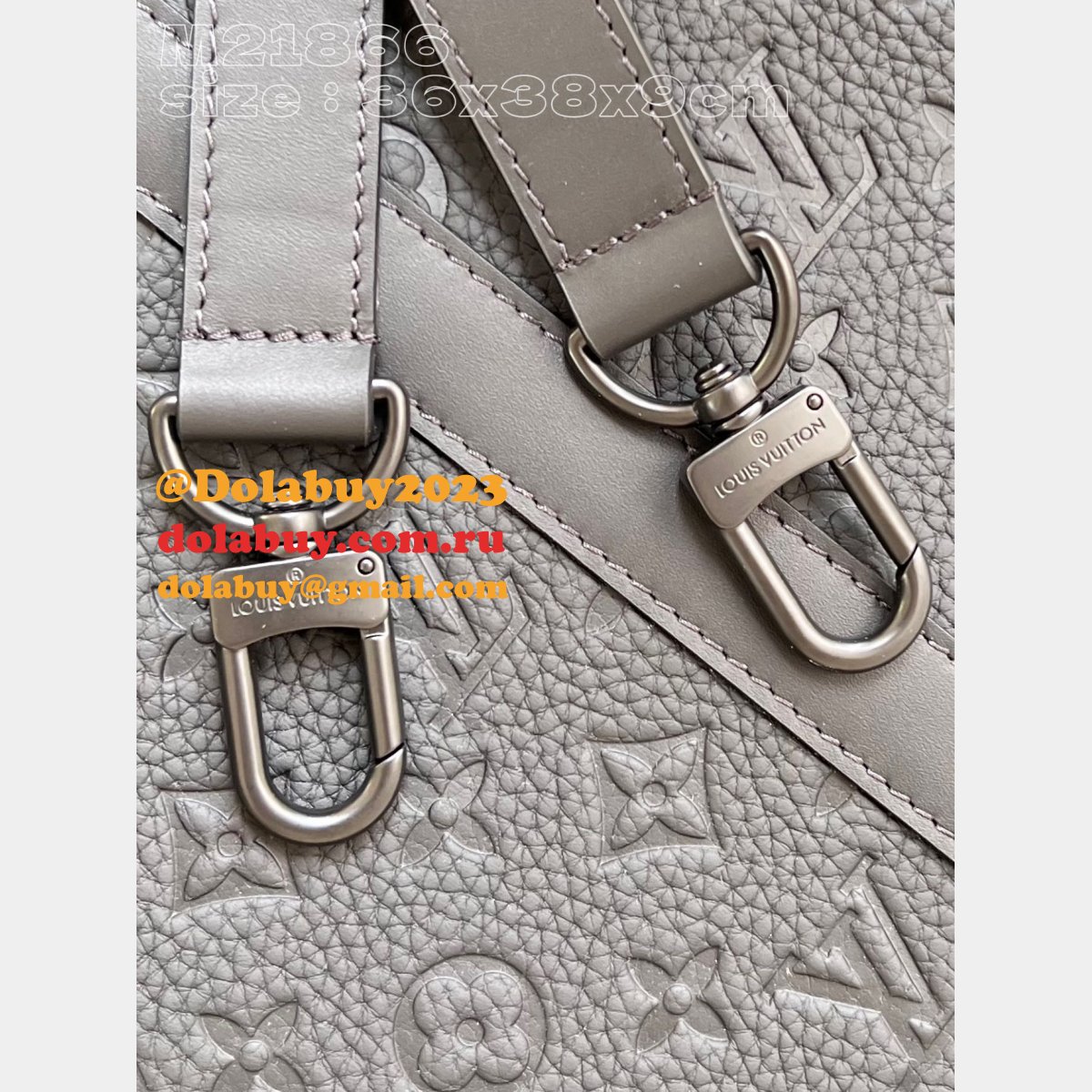 Sac Replica Plat M21866 NV Monogram Taurillon Fake Louis Vuitton Bags