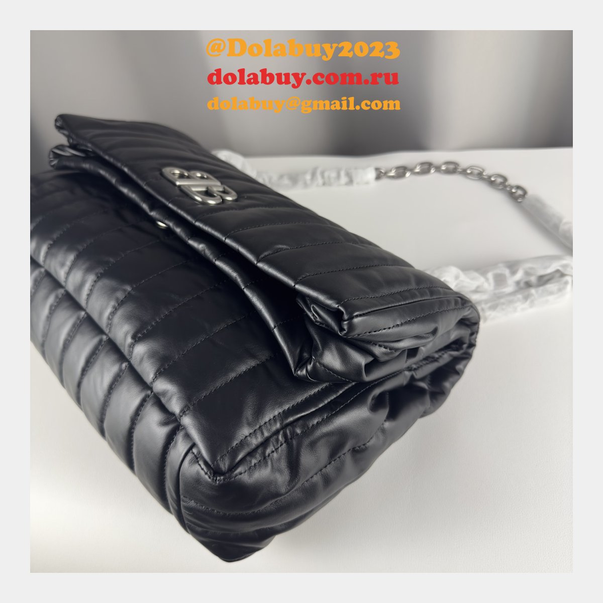 Top Quality BALENCIAGA Monaco calf bag 765945 Medium