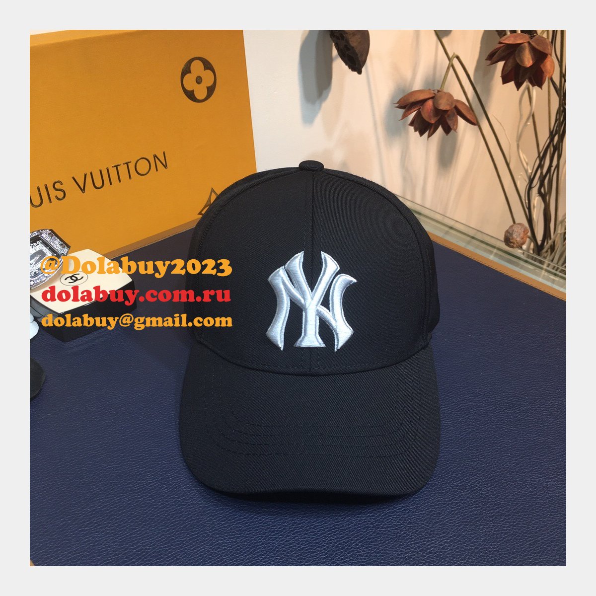 MLB Yankee NY solid color baseball cap