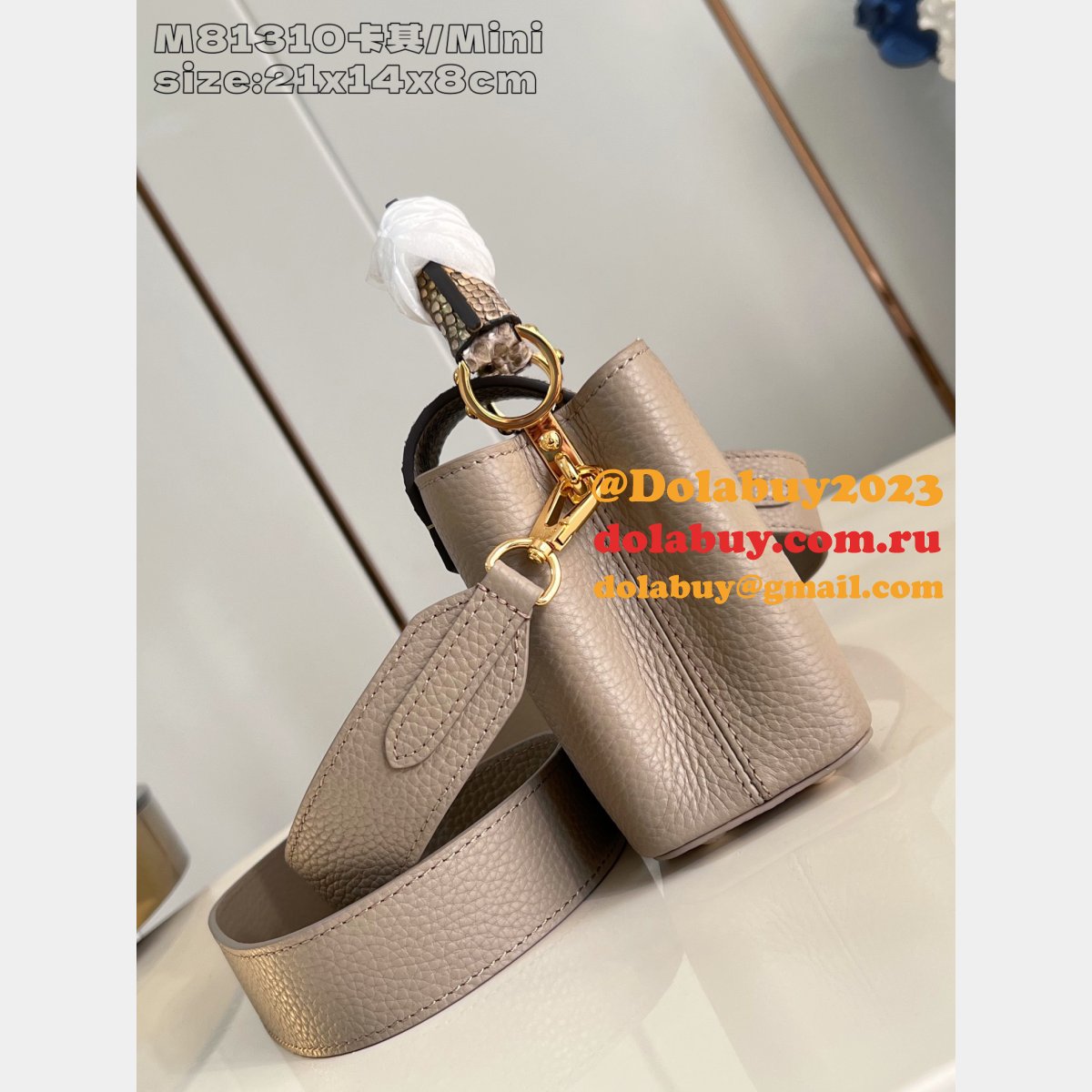 Louis Vuitton Capucines M81310 Designer Replica Bag
