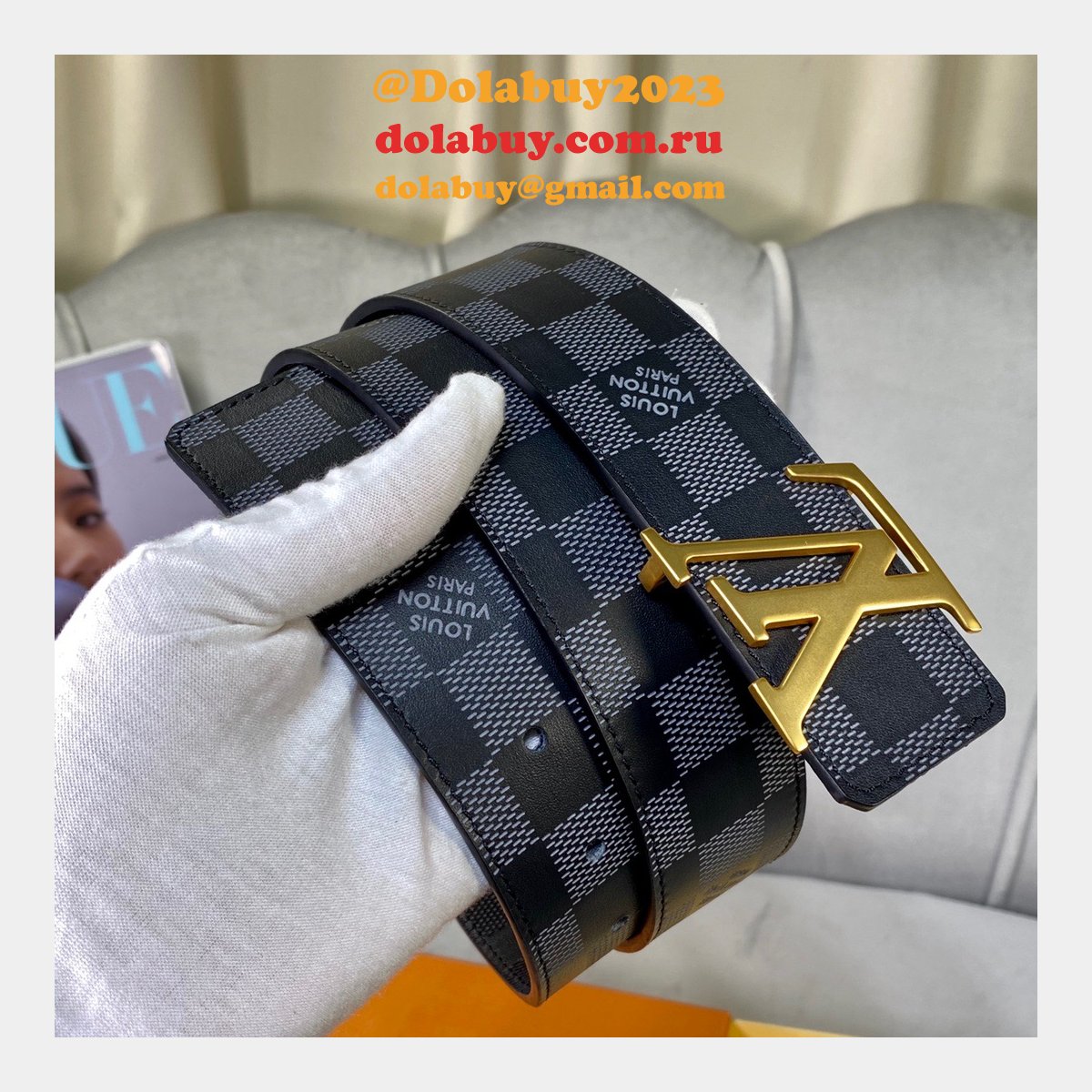 Louis Vuitton 40MM Belts Sale Replica