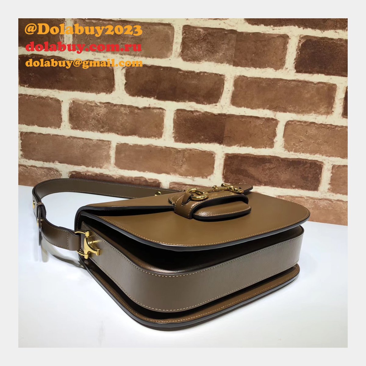 cheap G*u*i top quality 602204 1955 horsebit shoulder bag