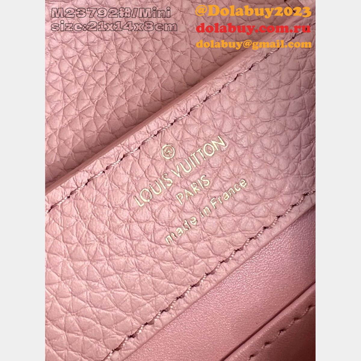Replica Louis Vuitton Capucines BB Fashion Taurillon M23792 Bag