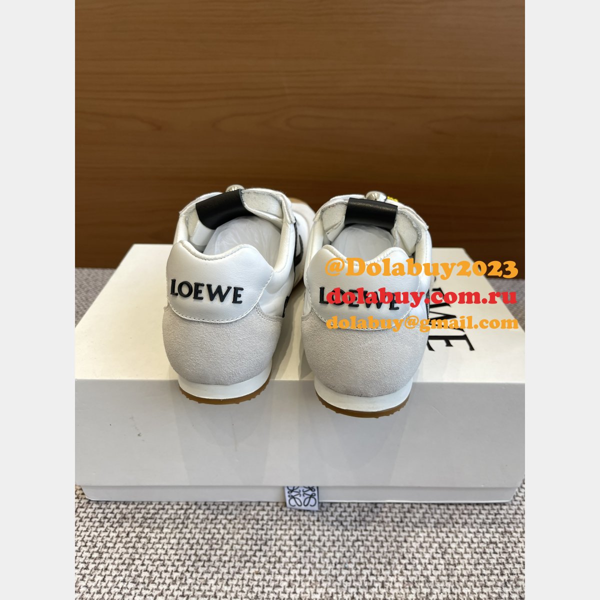 Ballet Runner 2.0 In Nylon And Calfskin