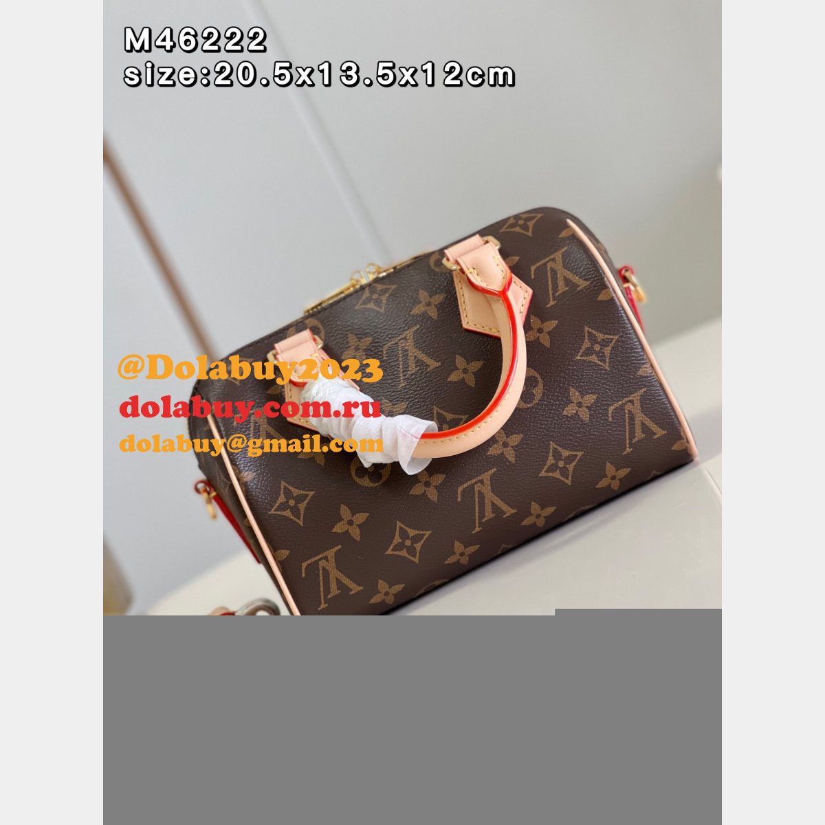 Find Cheap Louis Vuitton Replica M46222 Speedy Bandoulière 20 Monogram