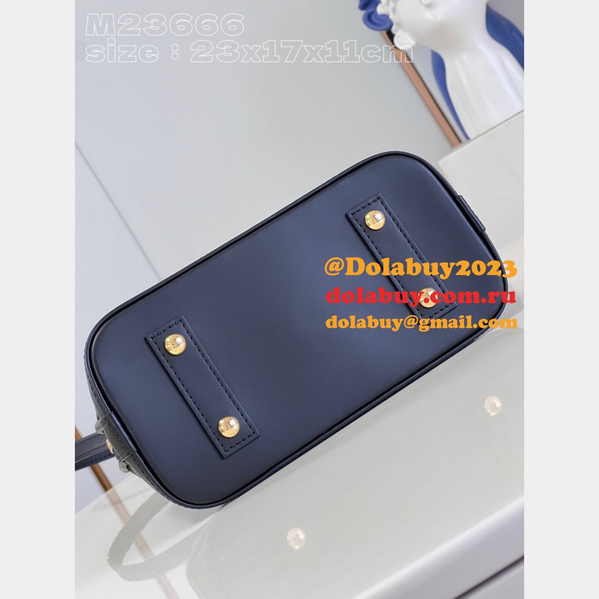 Alma Louis Vuitton Replica Bags Malletage M23666 Best