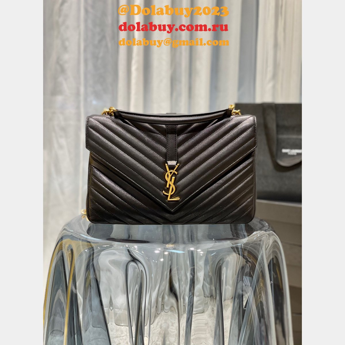 Wholesale Saint Laurent Replica College 487212 Shoulder Bag