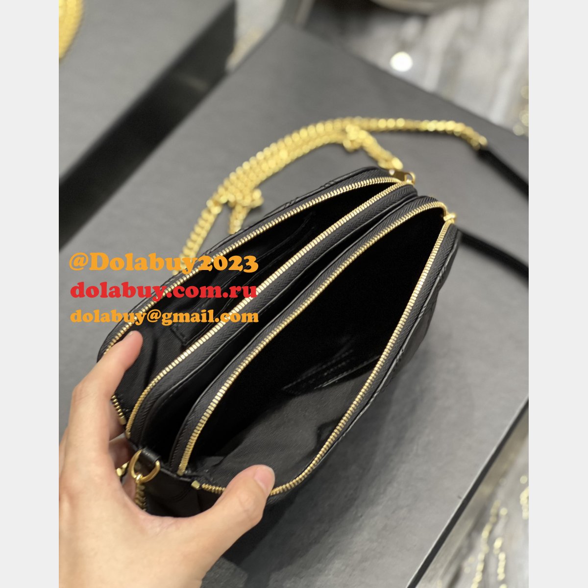 YSL AAA+ Replica Becky Saint Laurent 608941 Knockoff Bag