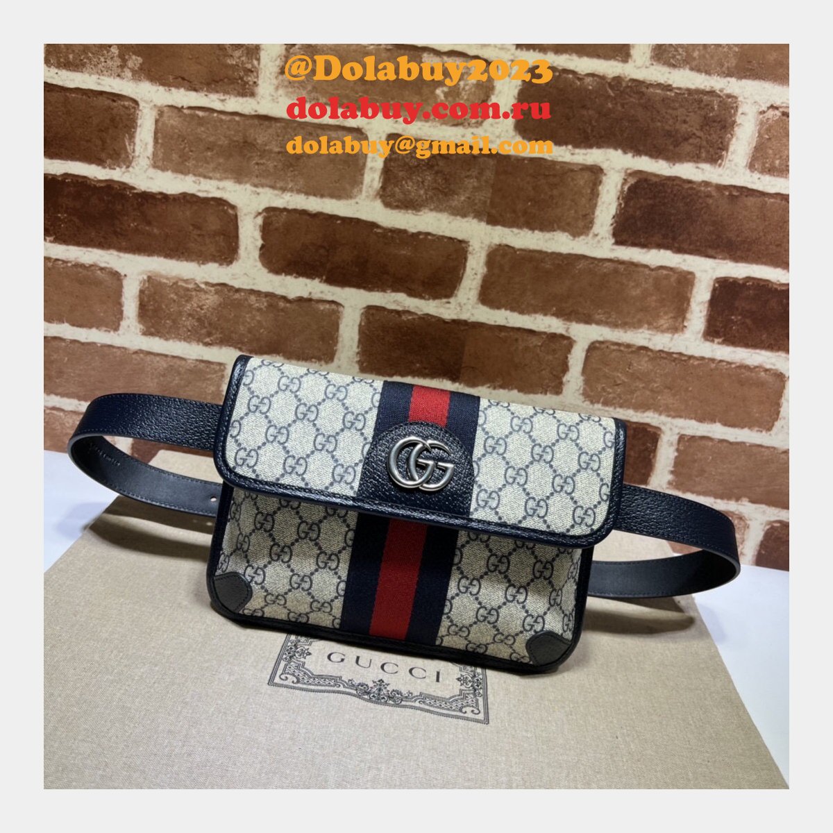 Fake Designer Gucci Ophidia Belt #674081 Bag Purse