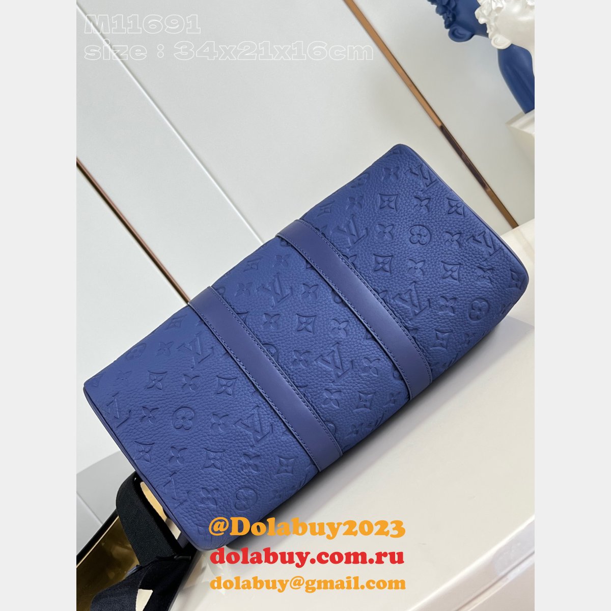 Keepall Bandoulière Louis Vuitton 1:1 Mirror Taurillon Monogram Bag