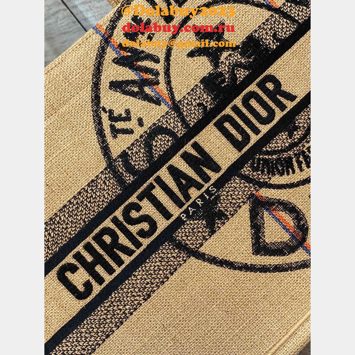 What is AAA quality Christian Dior CD Book Tote Replica Bag