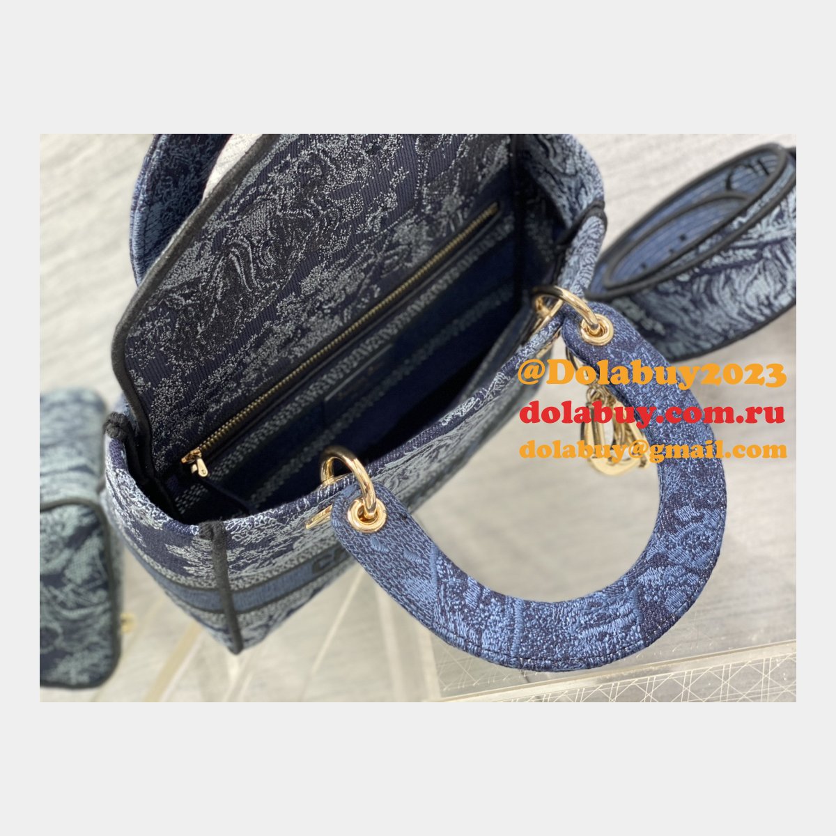 Buy Cheap Replica Lady Dior 24cm Online Bag