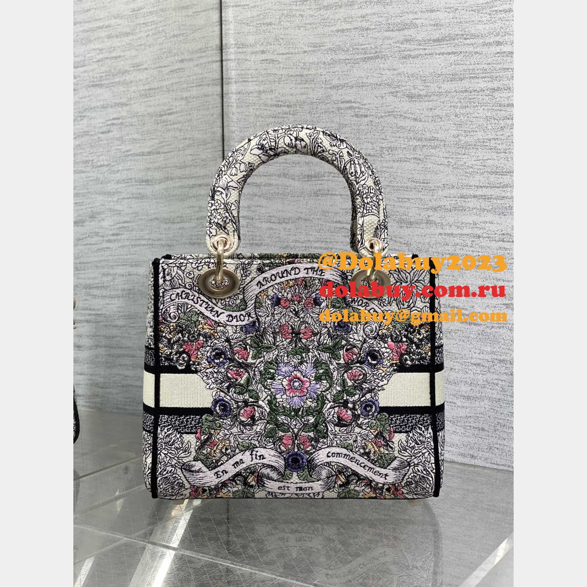 Exquisite Lady Dior 24cm Replica - Unmatched Elegance & Craftsmanship