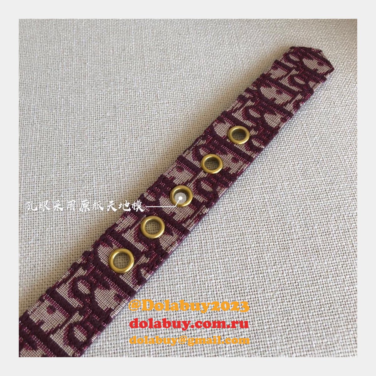 Christian Dior Replica Belts 3.4cm Accessories Belts