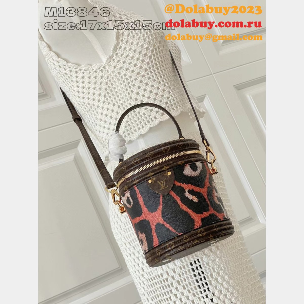 Louis Vuitton M13846 Replica Vernis Bolsa Cannes Bag