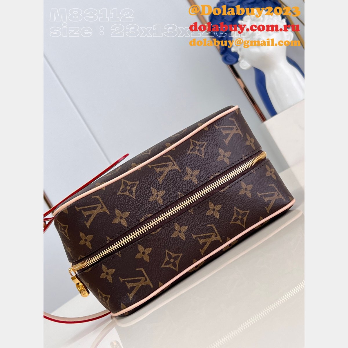 Locker Dopp Kit Monogram M83112 Men Replicas Louis Vuitton Travel