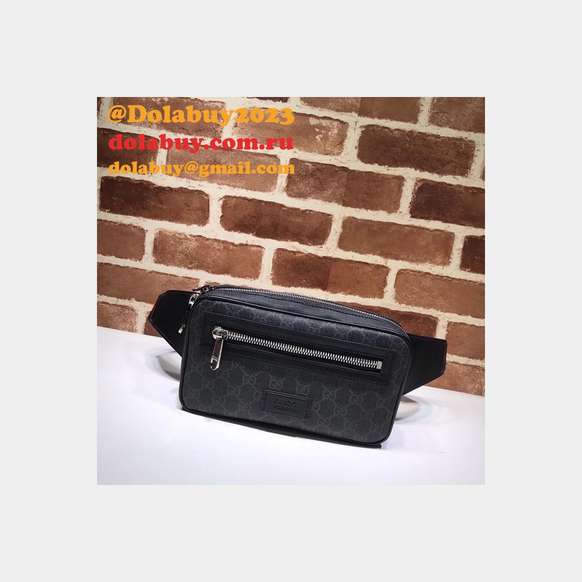 Top Gucci Black Belt Replica 474293