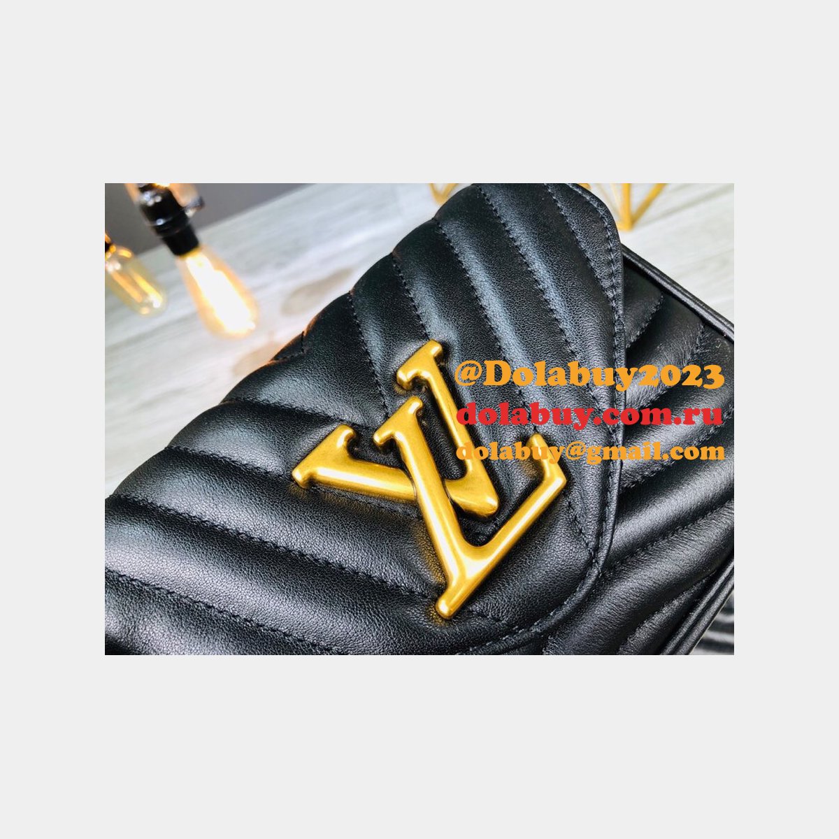 Louis Vuitton Replica M56461/M57864 New Wave Multi Pochette  Leather Crossbody