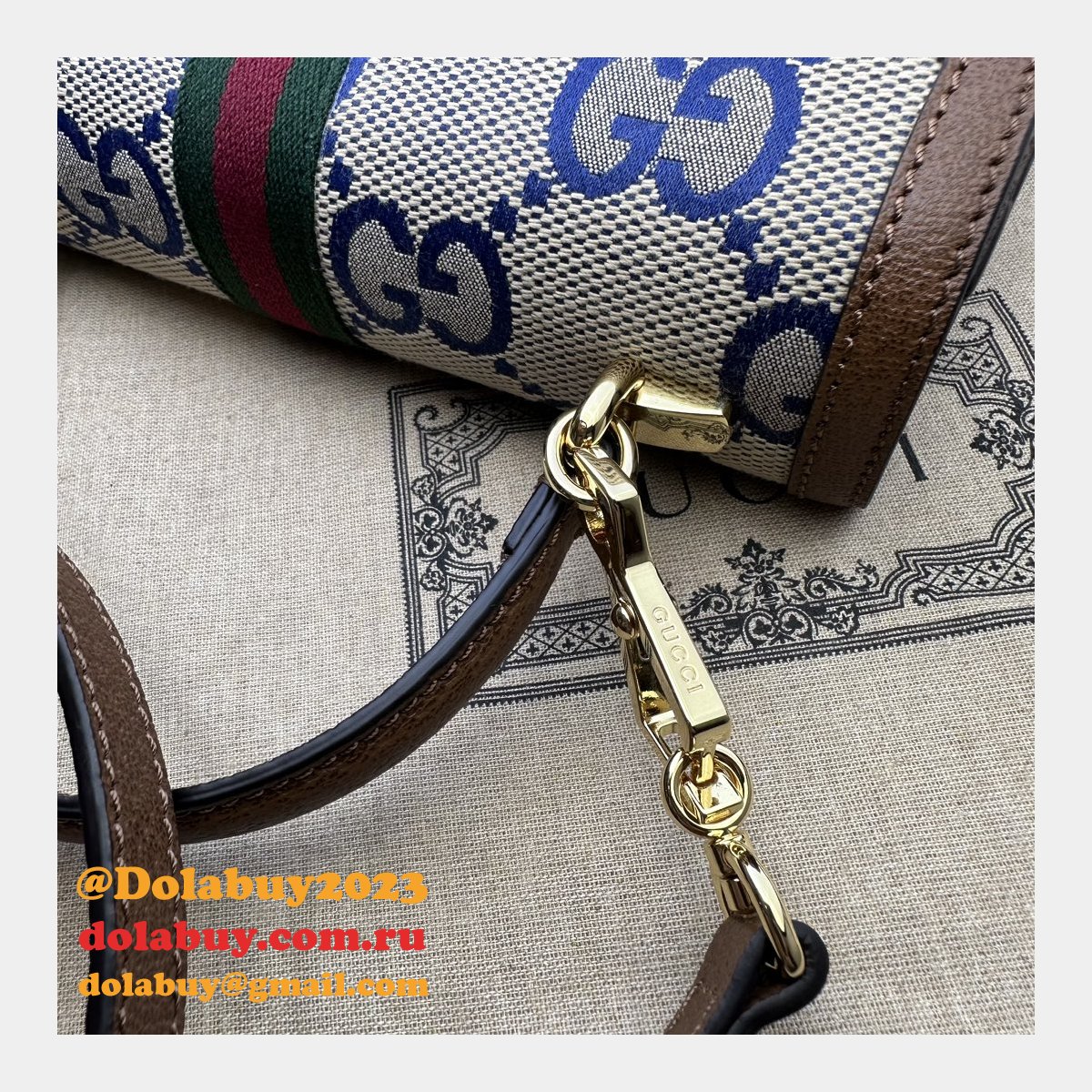 Ophidia GG Top Handle Top Quality 651055 Designer Copy Bag