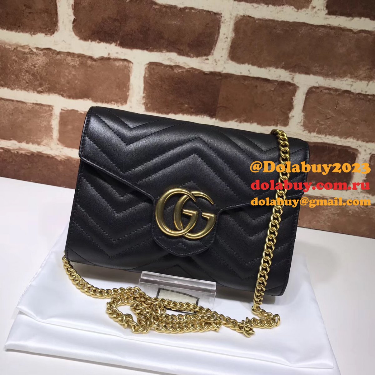 High Quality GG Marmont mini bag 474575