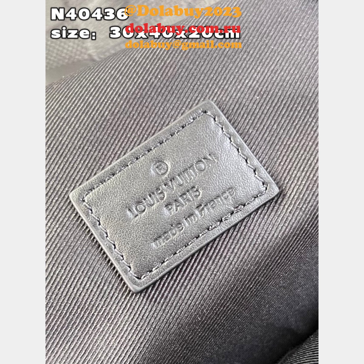 Copy Louis Vuitton Discovery Backpack N40436 Damier Infini Men