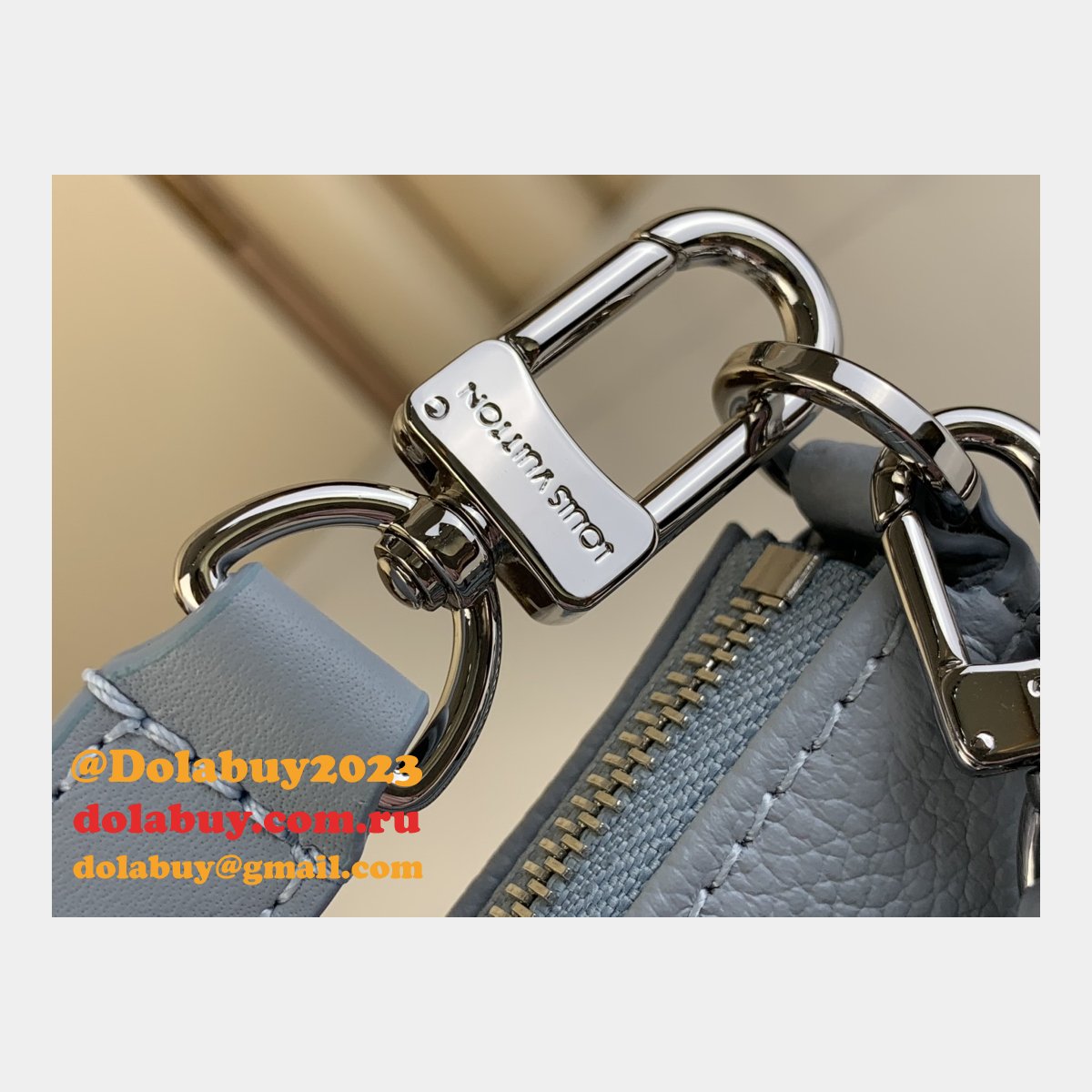 Louis Vuitton Knockoff Top M47173 Multi Pochette Blue Bag