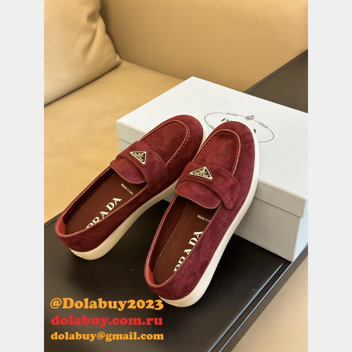 The Best Prada Saint-Tropez High-Quality Replica Shoes Online