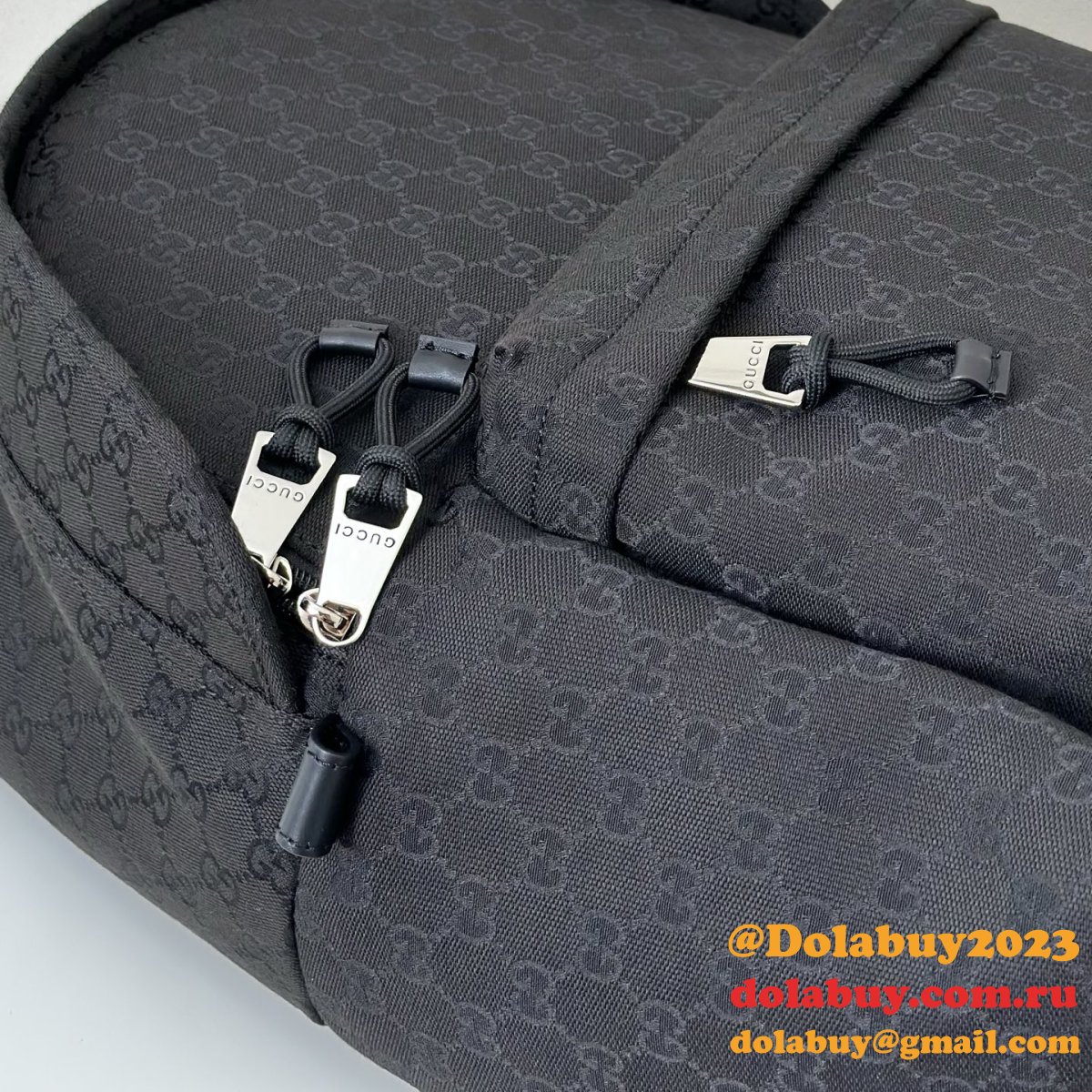 G*u*i medium gg backpack with web men 824624 replica bag