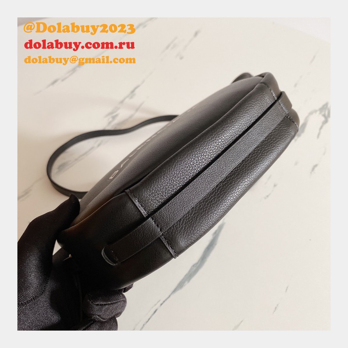 Replica balenciaga everyday Shoulder Black Bag