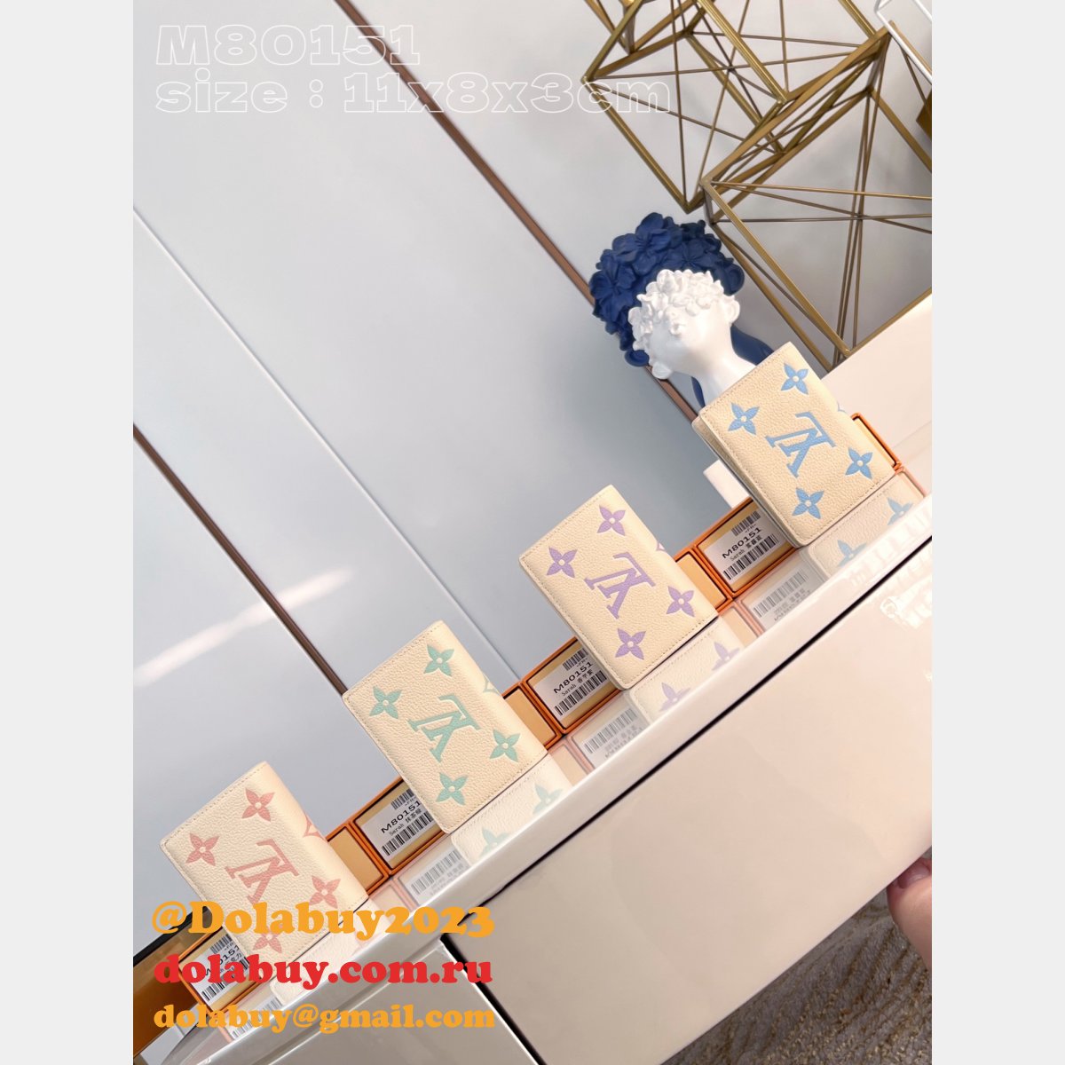 Cléa Wallet Monogram Empreinte M80151 Replicas Shop Louis Vuitton Bag