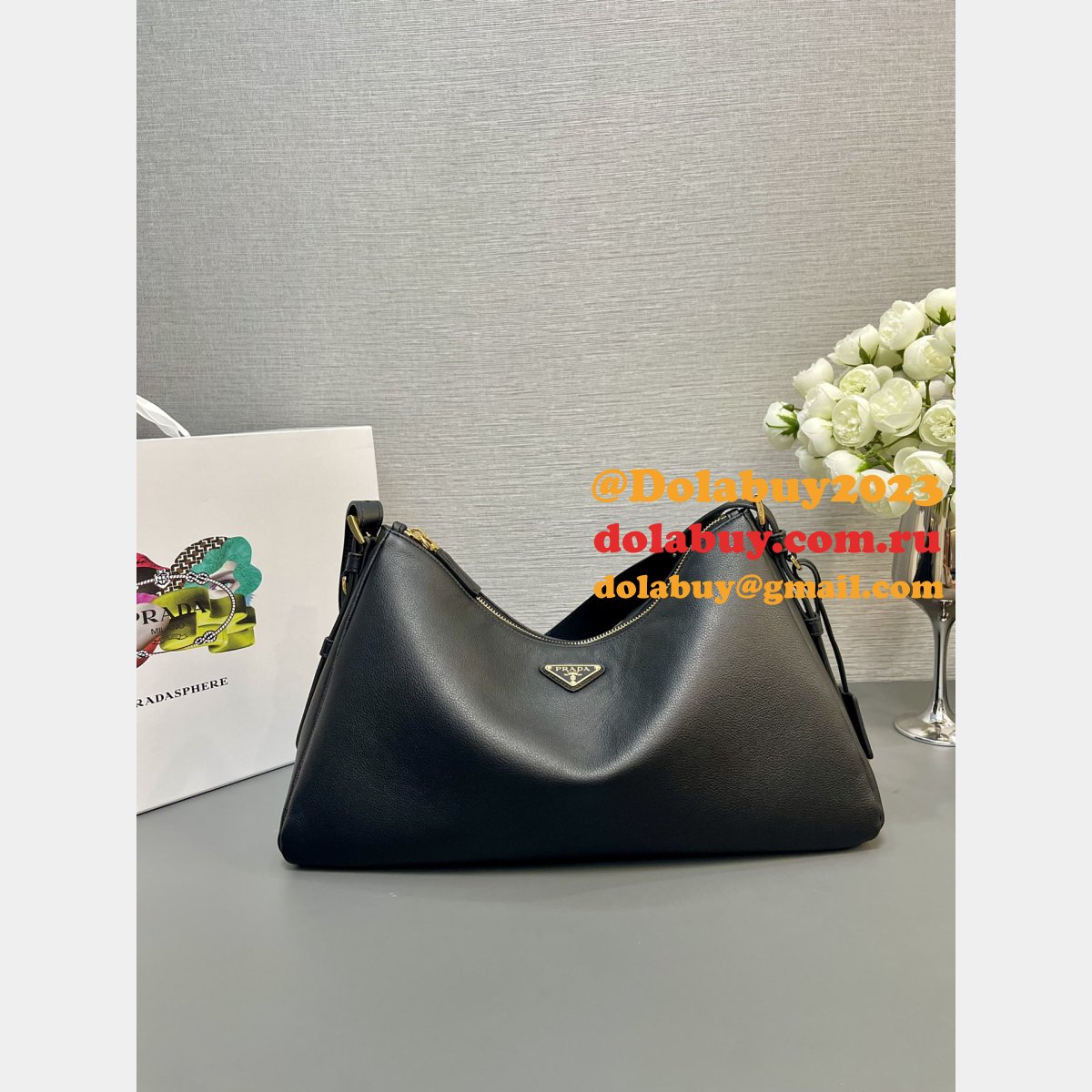 Top Quality Fashion Prada Hobo tote bag 1BC228