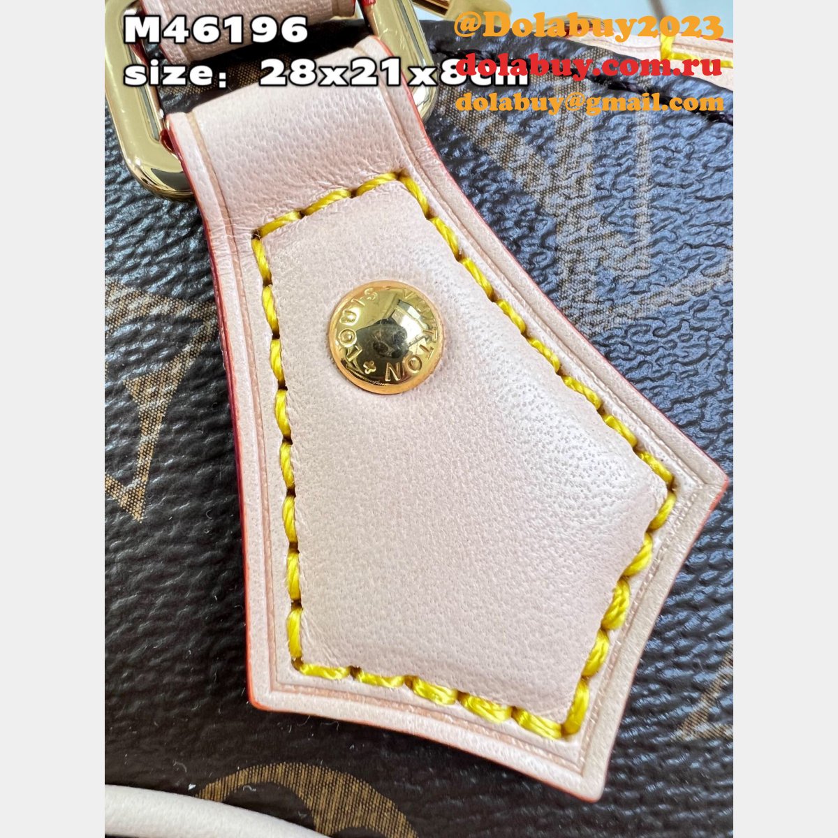 Ellipse Designer Louis Vuitton Replica Monogram M46196 Bag