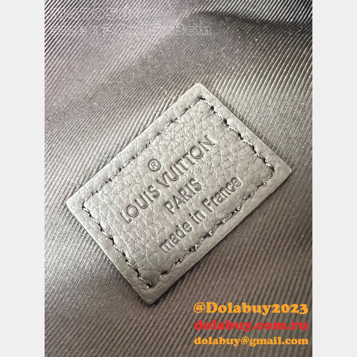 Rush Bumbag Belts M47058 Black Louis Vuitton Copy Shoulder Bags